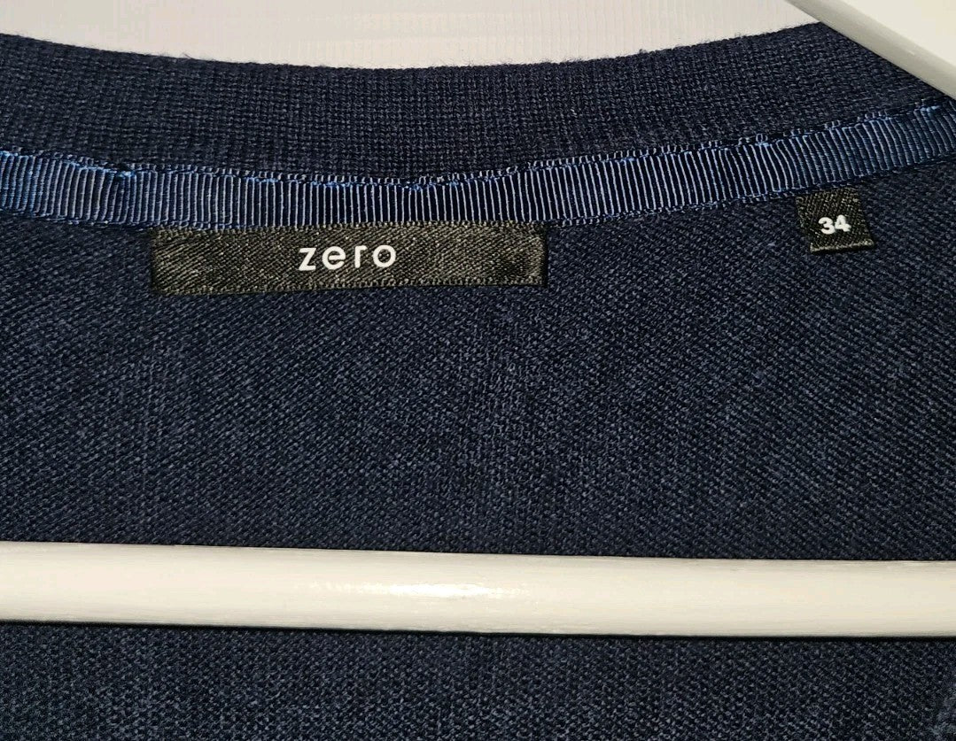 EK9953 Damen Strickjacke von Zero, blau, Gr.341