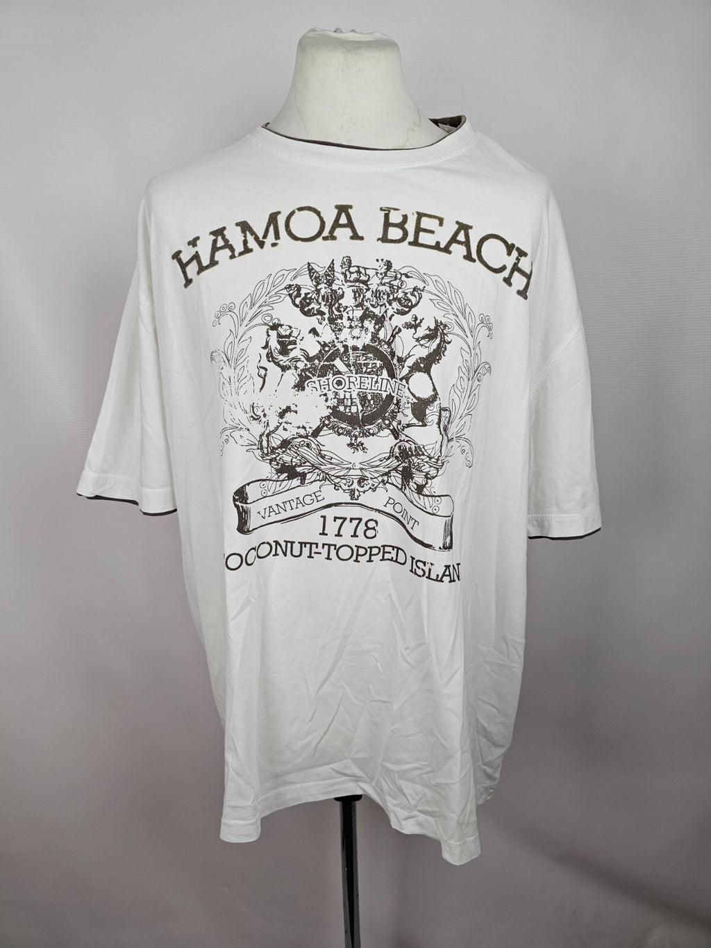 EK0058 Herren T-Shirt von Canda- C&A, weiß, Gr.3XL0