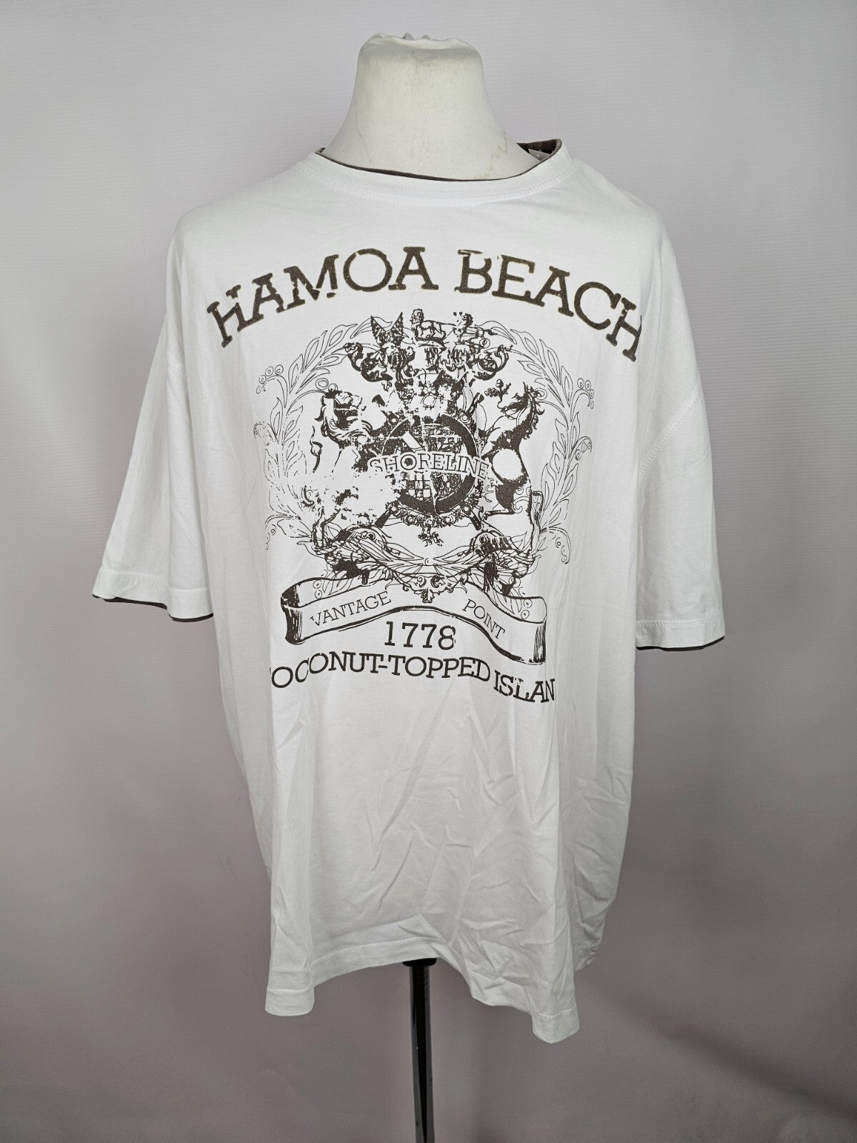 EK0058 Herren T-Shirt von Canda- C&A, weiß, Gr.3XL0