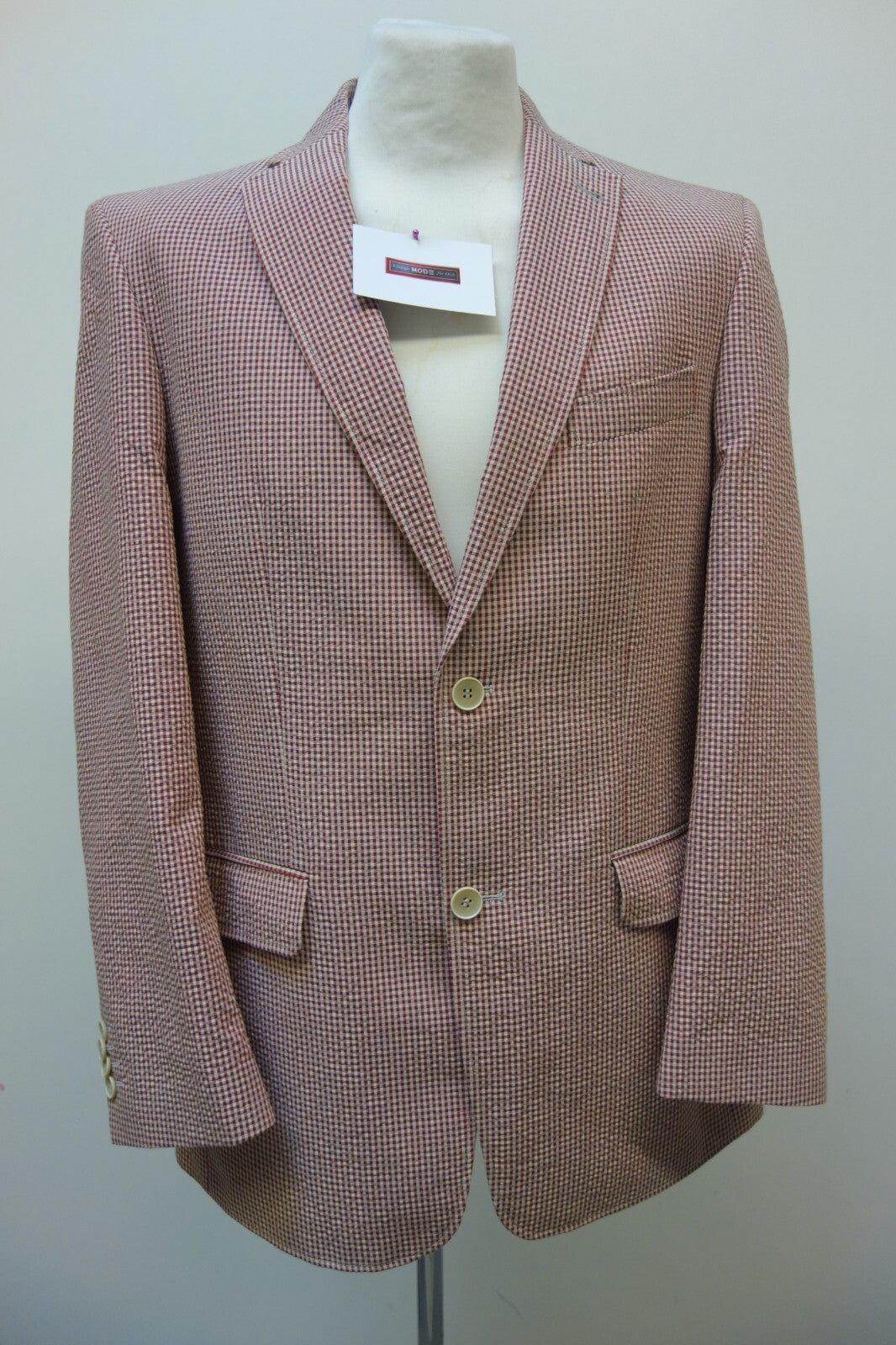 EK2896 Herren Jackett von Bogart, kariert, gr. 480