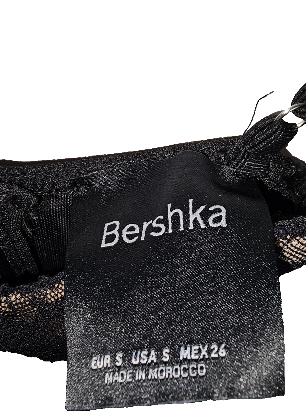 EK7438 Damen Kleid von Bershka, schwarz, Gr.S2