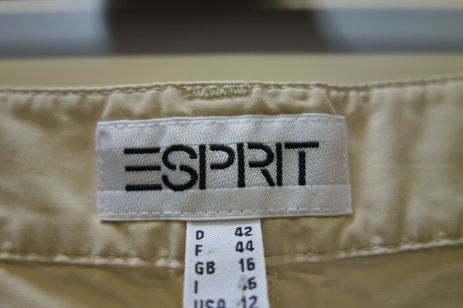 EK1670 Damen Hose von Esprit, Gr. 42, beige3