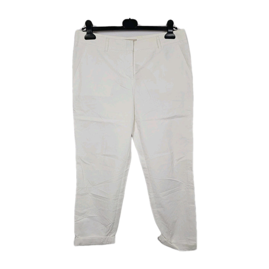 EK10624 Damen Hose von Stefanel, Weiß,  Gr. 420