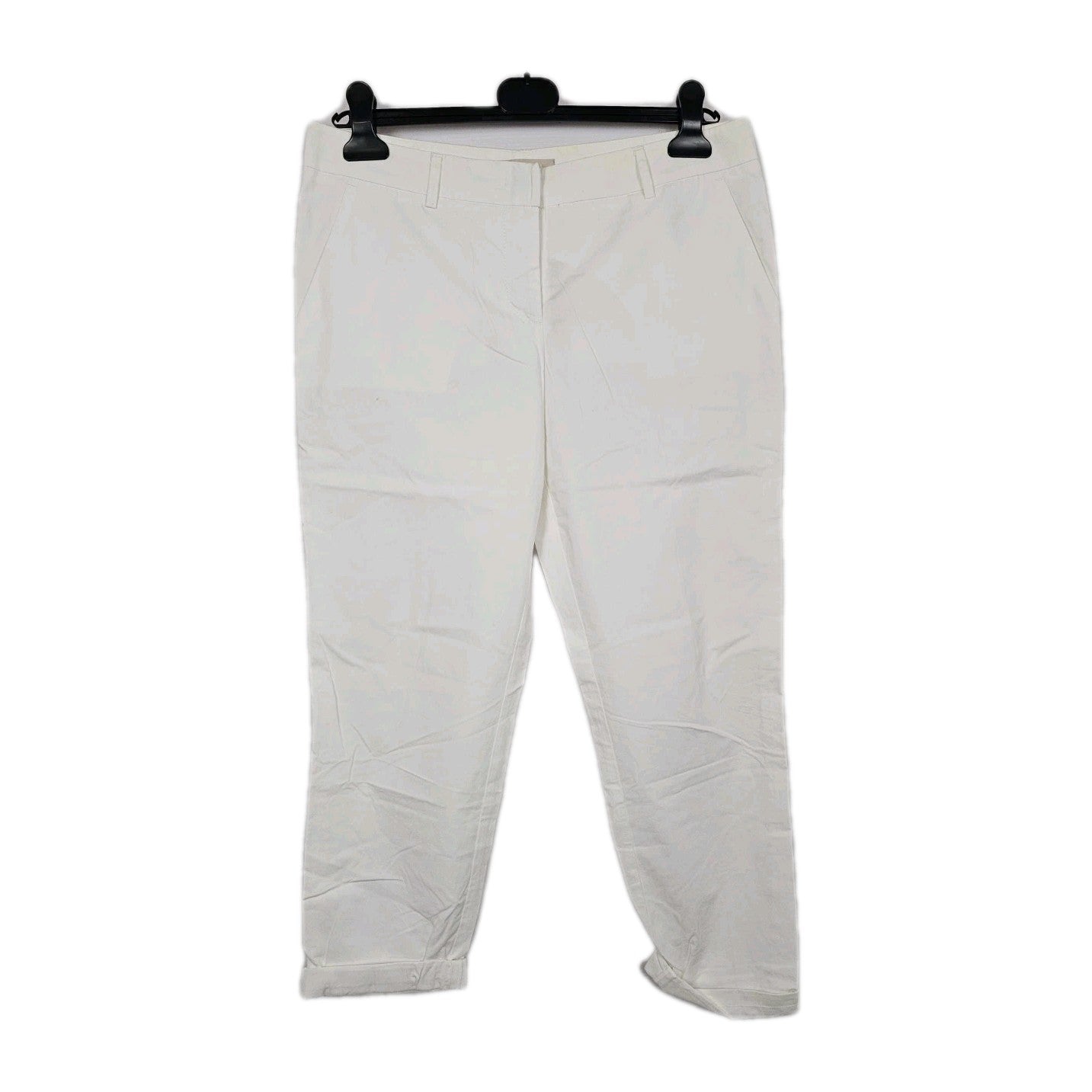 EK10624 Damen Hose von Stefanel, Weiß,  Gr. 420