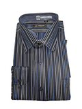 EK6974 Herren Hemd von Giorgio Bruni, Blau, Gr.430