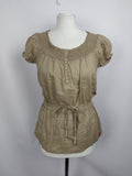 EK3920 Damen Bluse von edc, beigebraun, Gr. S0