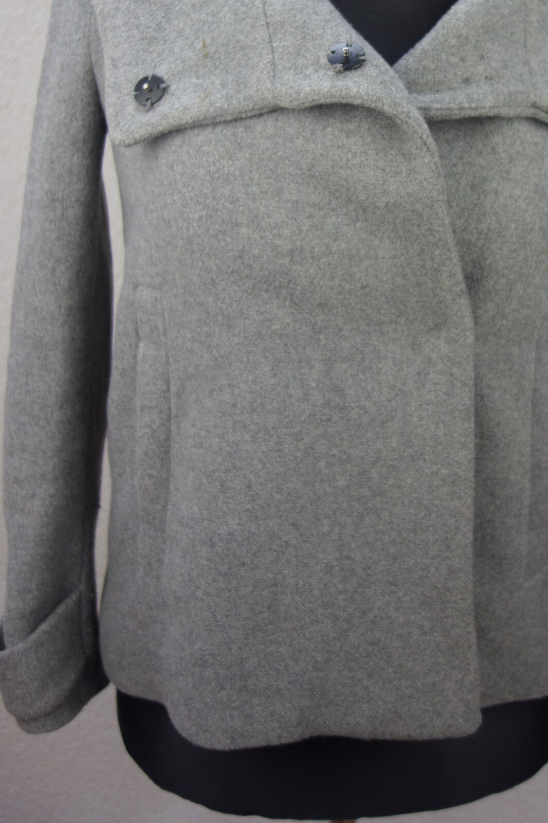 EK1191 Damen Jacke von Zara, grau, Gr. XS3