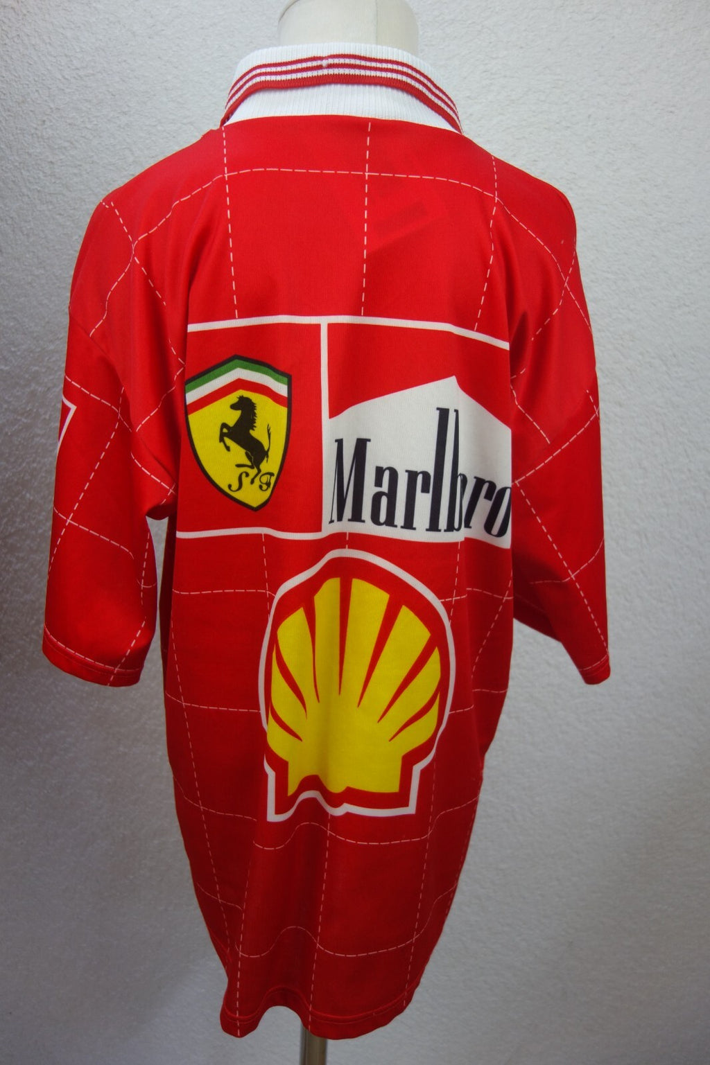 EK4231 Jungen T-Shirt, rot, Gr. 164 Ferrari Trikot4
