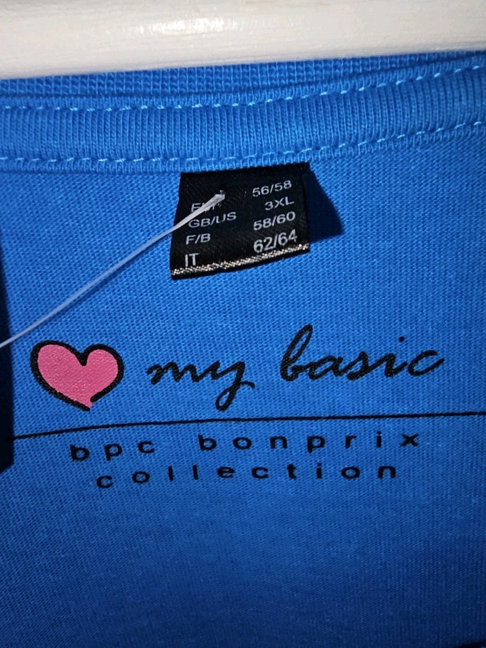 EK9848 Damen T-Shirt von Bonprix, blau, Gr.56/58 1