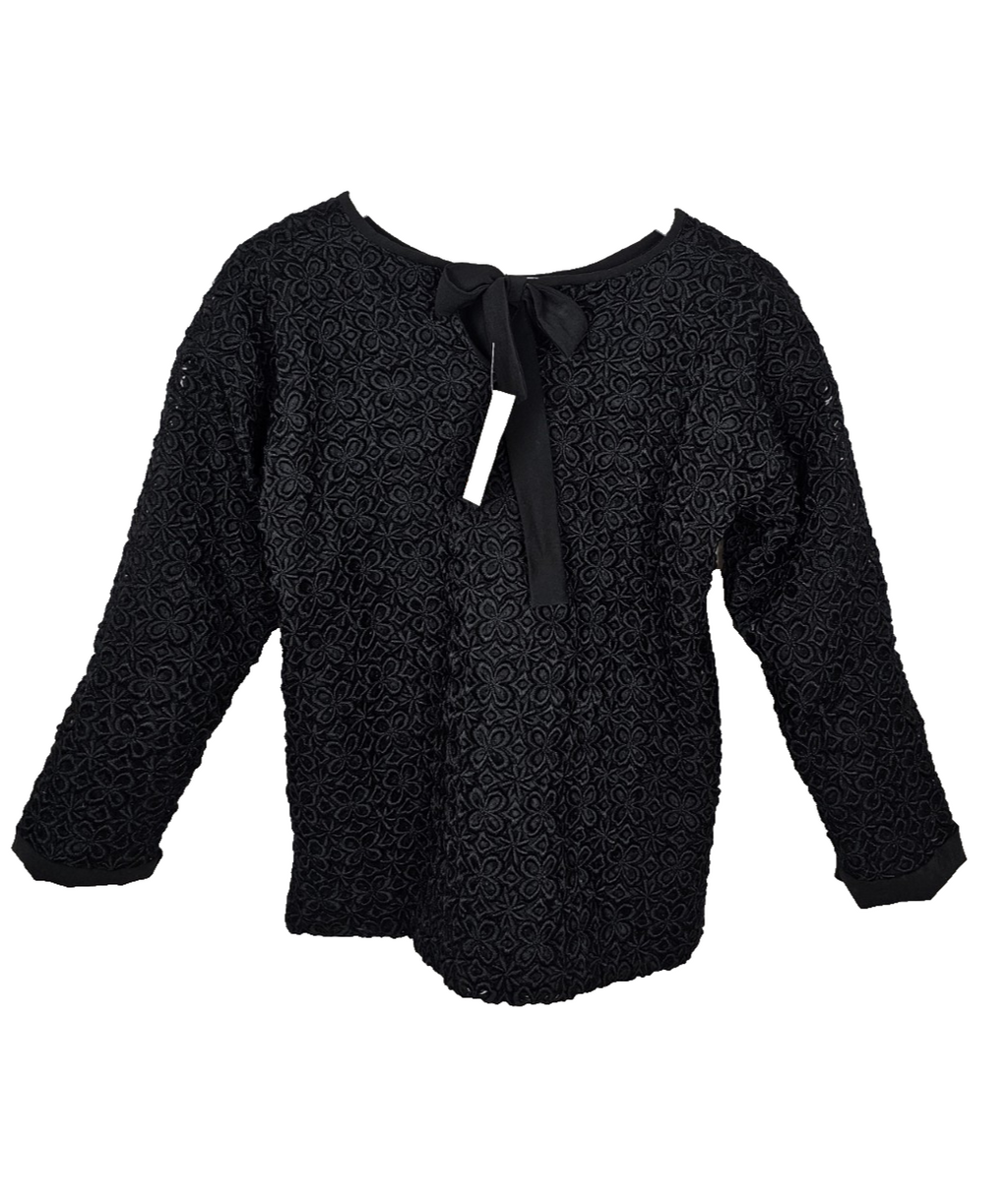 EK7161 Damen Sweatshirt, Schwarz, Gr.M-L2
