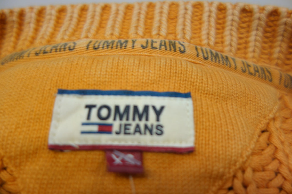EK2697 Damen Pullover von Tommy Jeans, senfgelb, Gr. XS4
