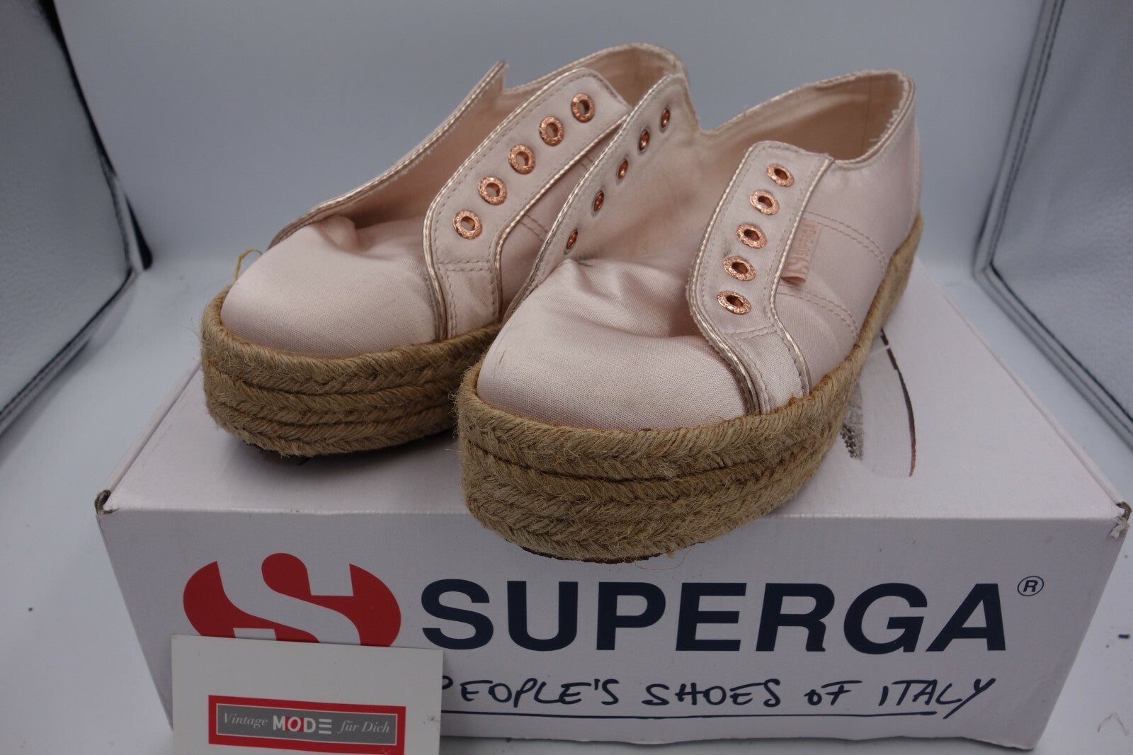 ES0308 Damen Sneaker von Superga, rosa, 380
