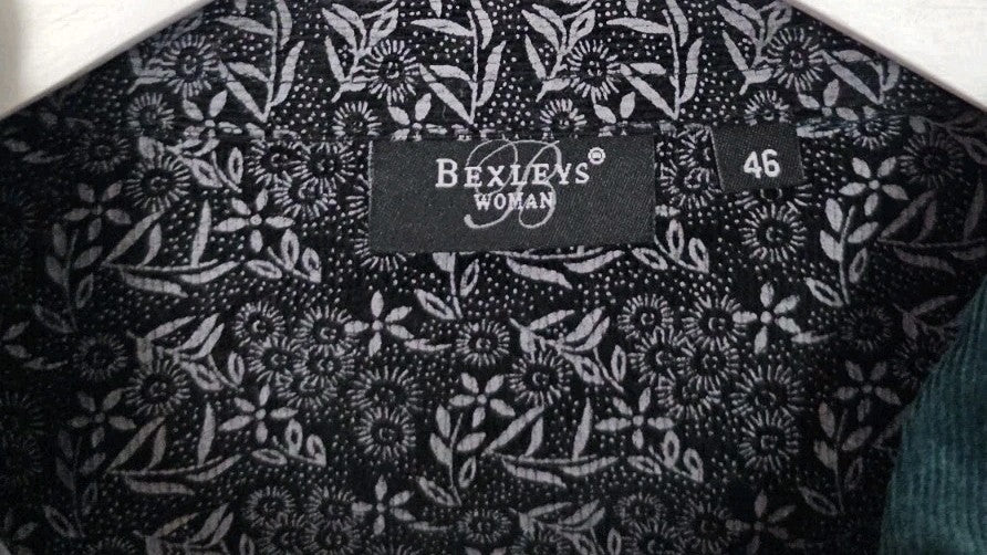 EK9291 Damen Bluse Bexleys Gr.46 Grün1