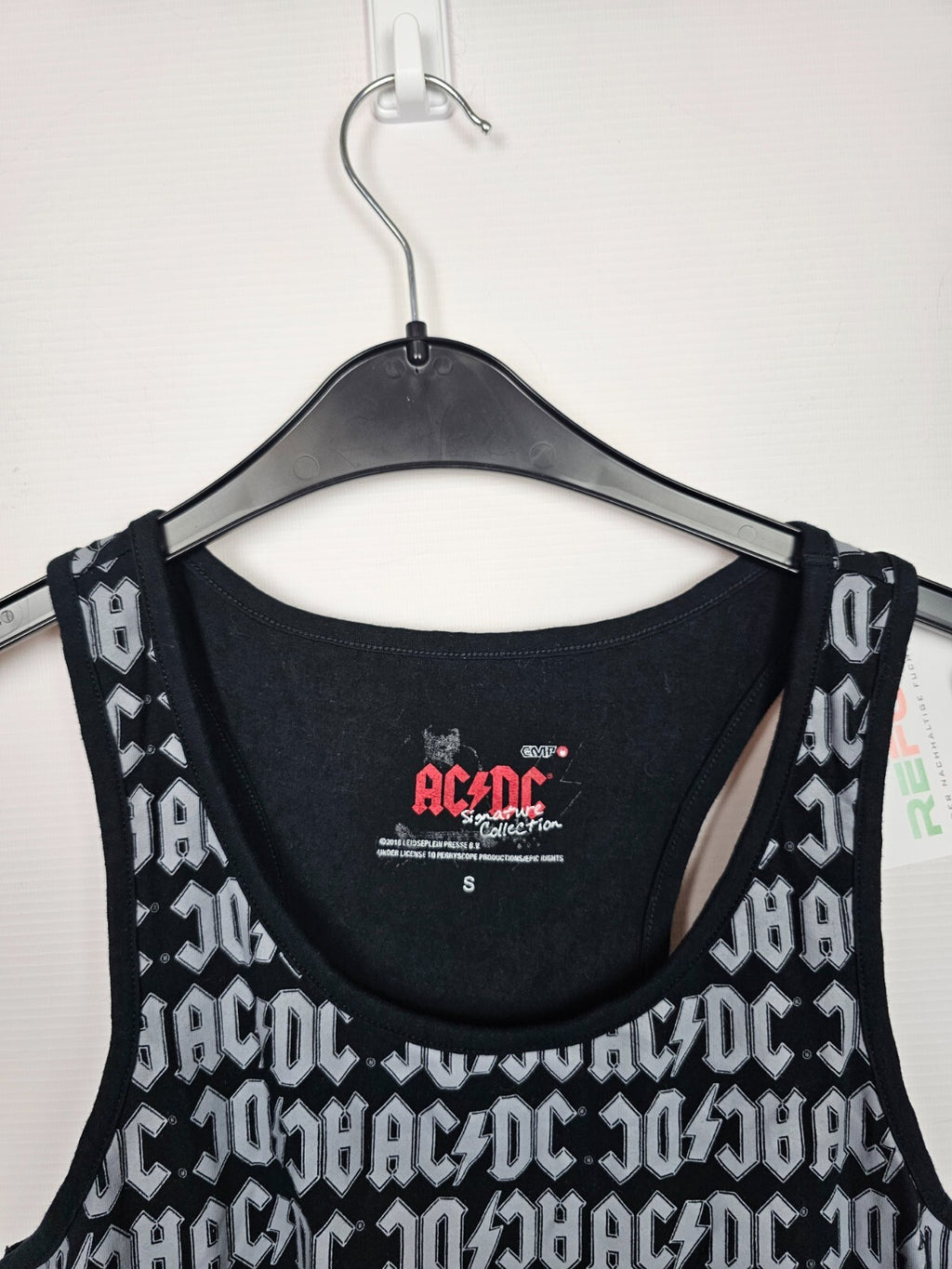 EK6586 Herren Tanktop von EMP ACDC, Schwarz, Gr.S2