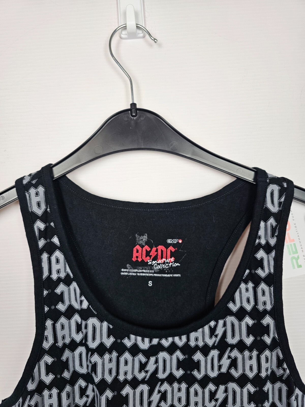 EK6586 Herren Tanktop von EMP ACDC, Schwarz, Gr.S2
