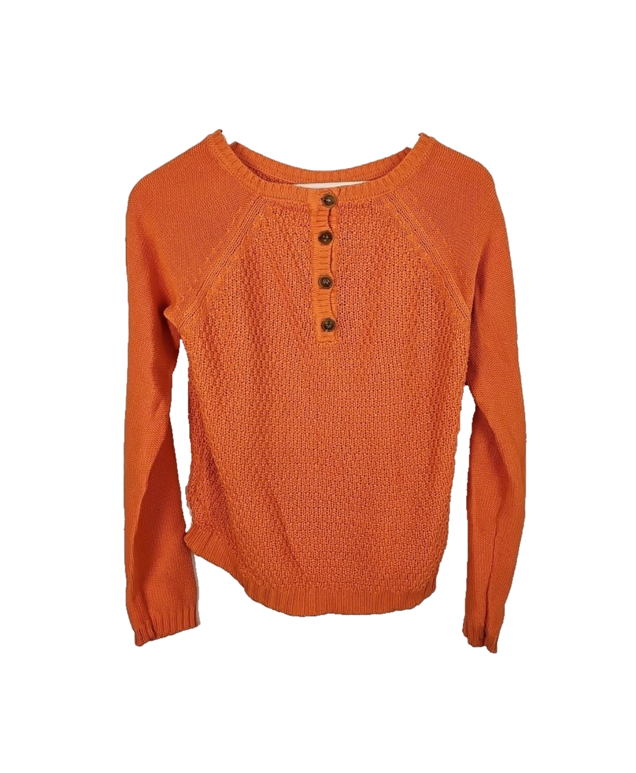EK2635  Orangener Pullover Esprit M1