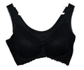 EK8837 Damen BH, Schwarz, Nahtlos, Gepolstert, Gr.XXL0