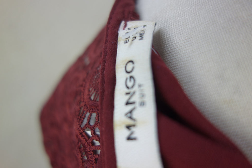 EK4220 Damen Kleid von Mango, rot, Gr.M5