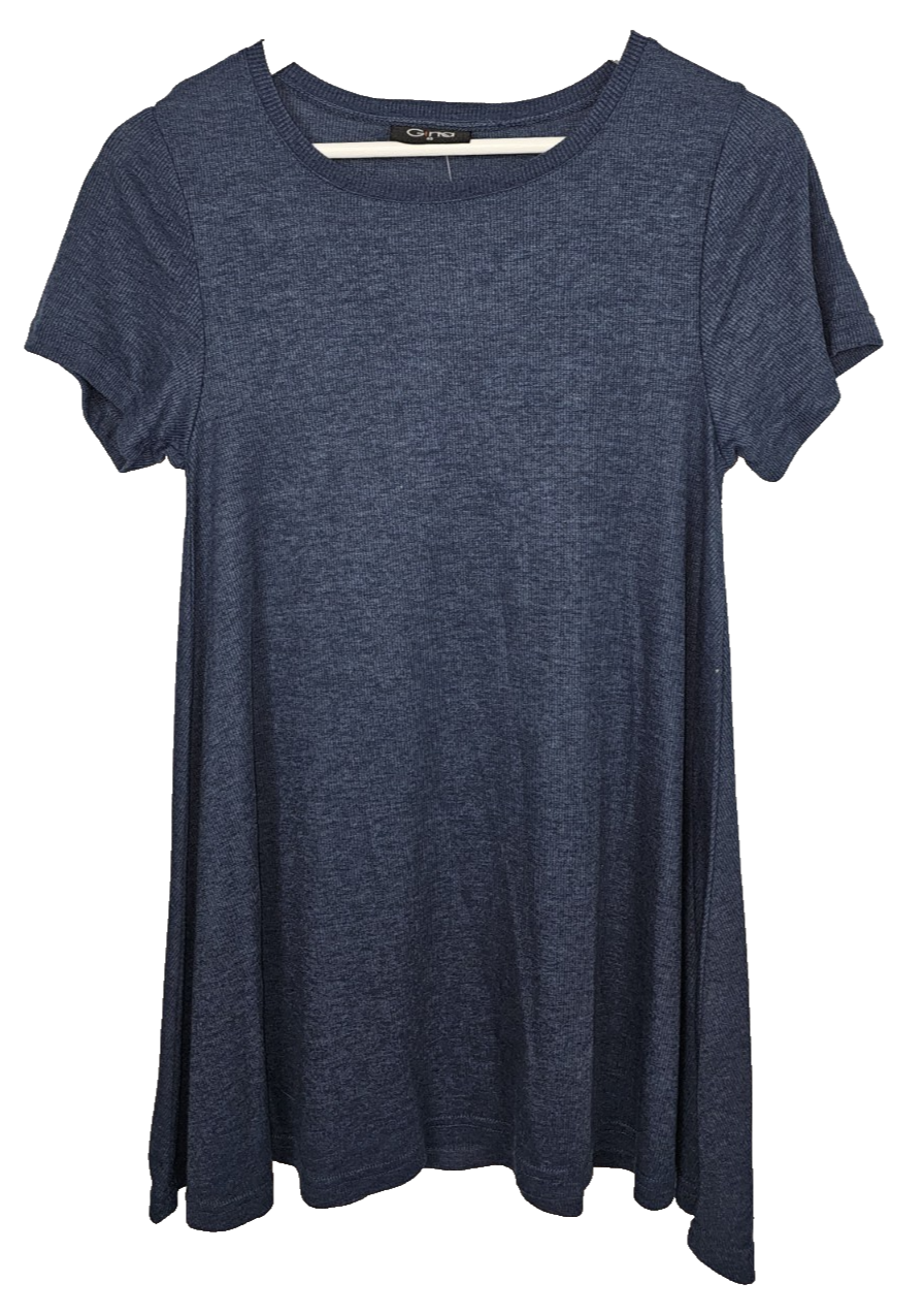 EK8241 Damen Kleid von Gina, Blau, Gr. 400