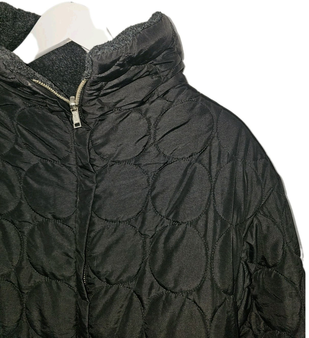 EK9723 Damen Wendejacke von Togzzone, Schwarz/Mehrfarbig, Gr. Ca. S/M6