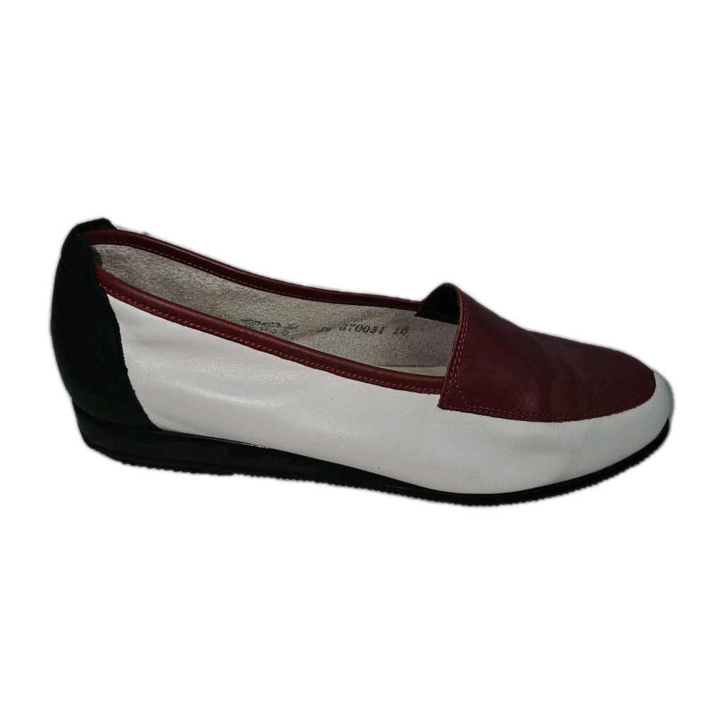 ES806 Damen Slipper von Bleil, rot-weiß, Gr.37 (23cm)3