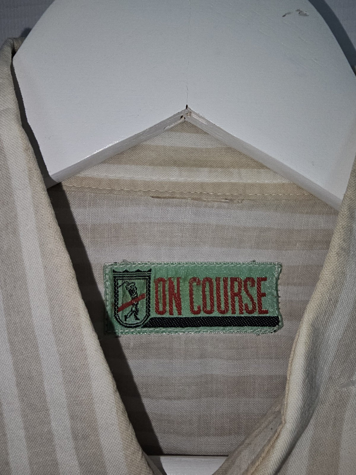 EK9059 Herren Hemd von On Course, Beige, Gr. Ca. 432