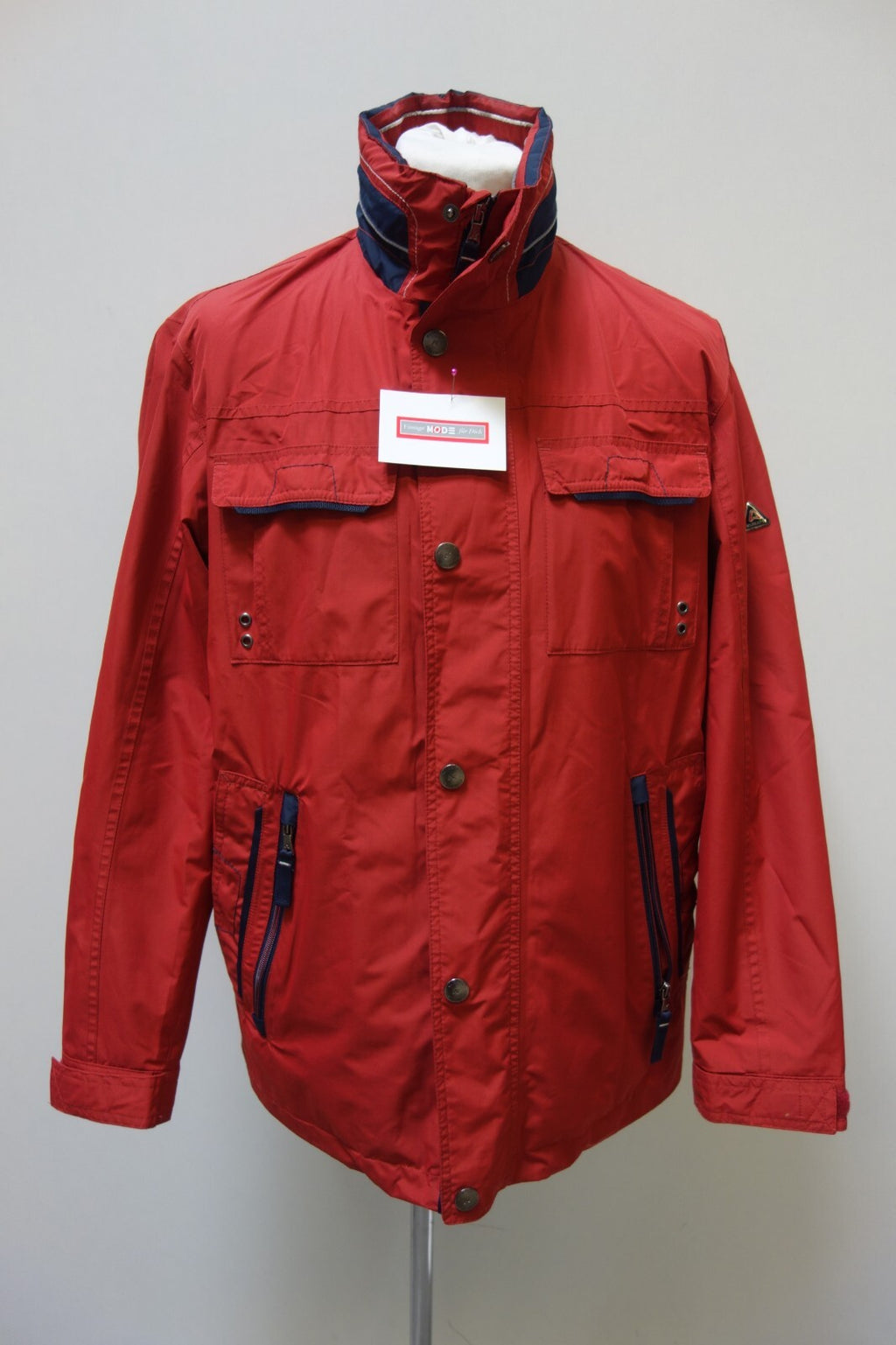 EK1908 Regenjacke von Globe Trotter, rot, Gr. M0