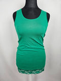 EK5390 Damen langes Tanktop von Brandtex, grün, Gr. L0