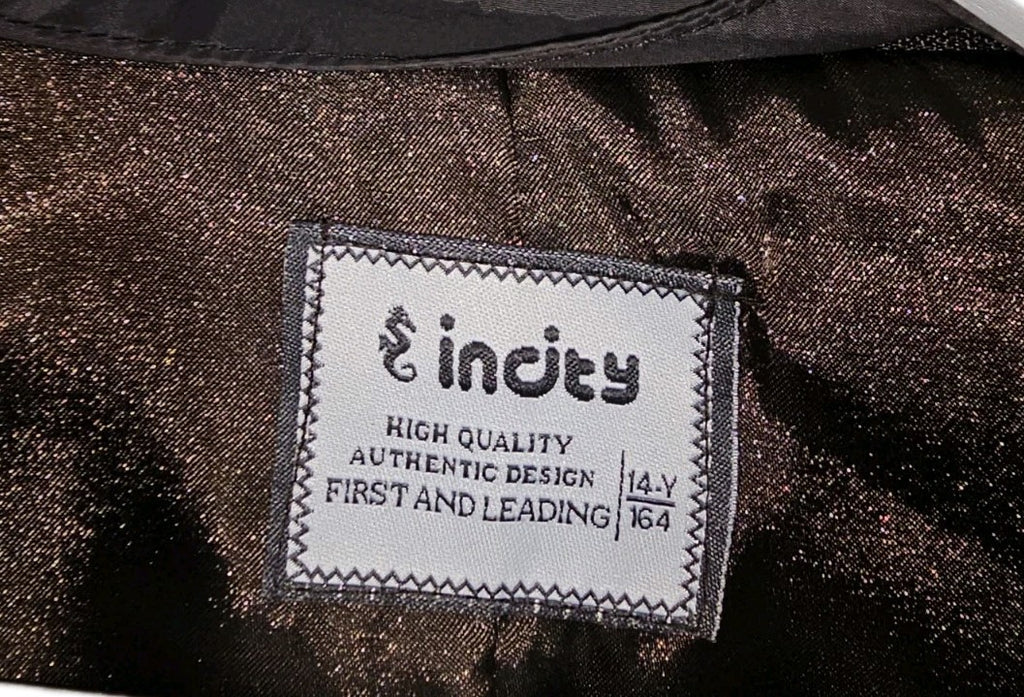 EK11042 Kinder Jacke von incity, Braun, Gr. 1641