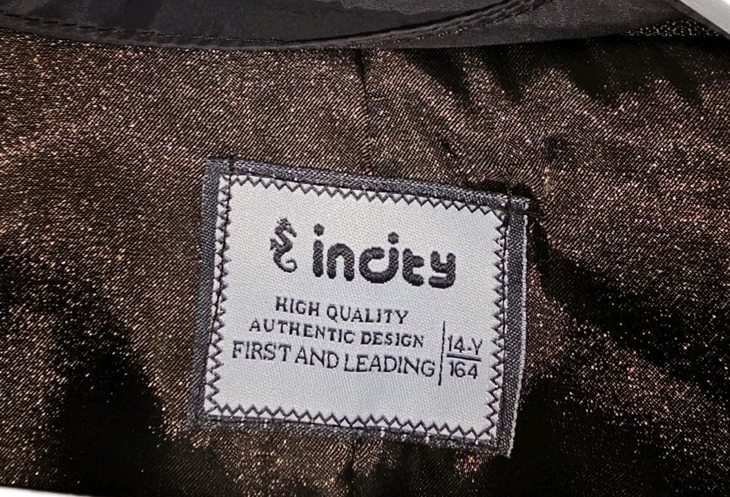 EK11042 Kinder Jacke von incity, Braun, Gr. 1641