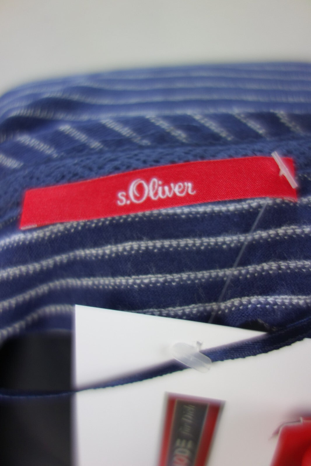 EK3384 Damen T-Shirt von s.Oliver, blau/weiß, Gr. 385