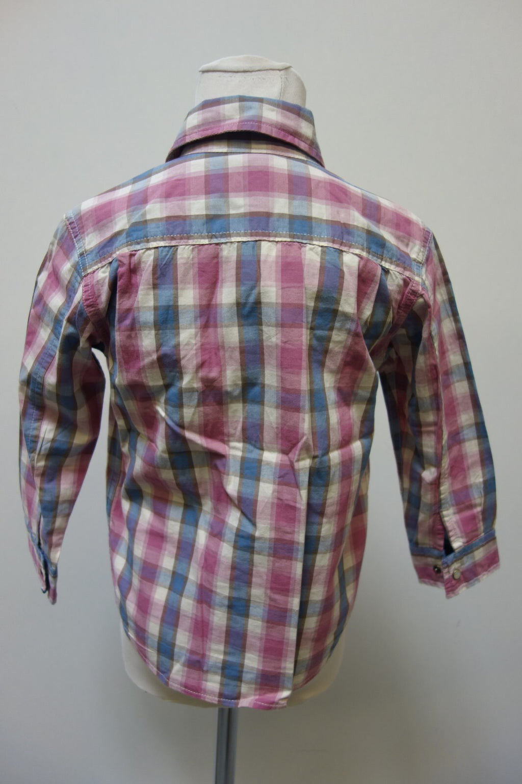 EK3658 Kinder Hemd/Bluse von Vertbaudet, kariert, Gr. 1103