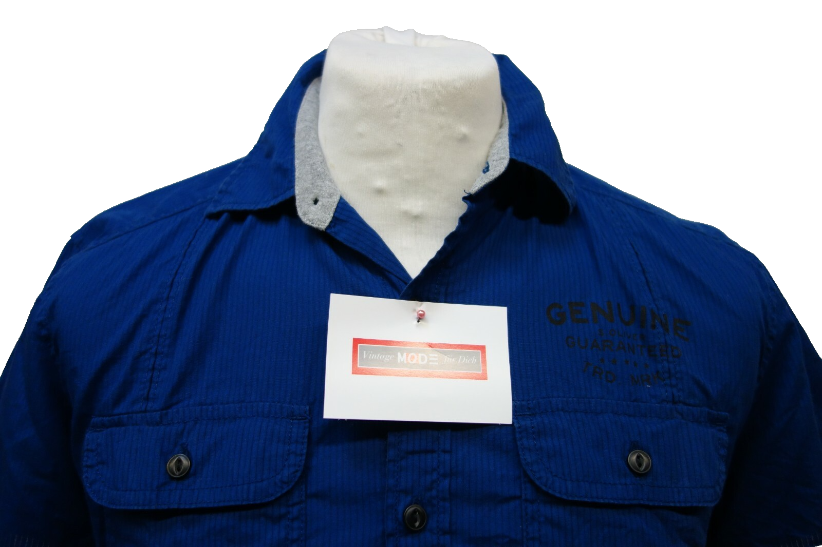 tolles Herren  Hemd von s. Oliver  Gr S in blau kurz arm  EK07631