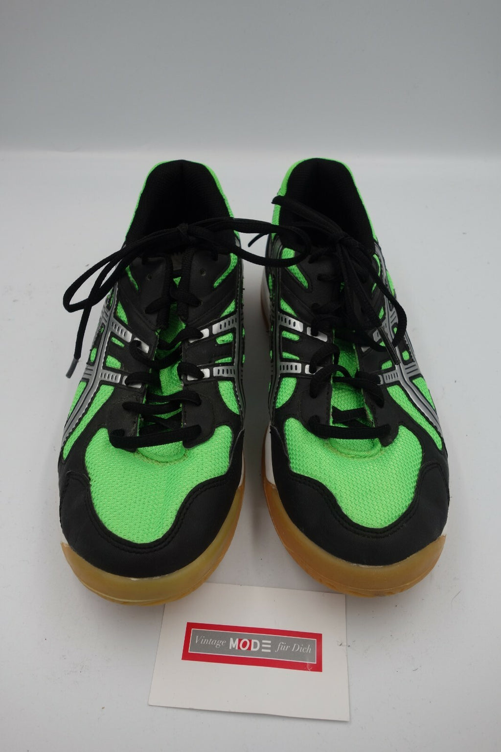 ES0052 Damen Sneaker von Asics, schwarz-Grün, 390