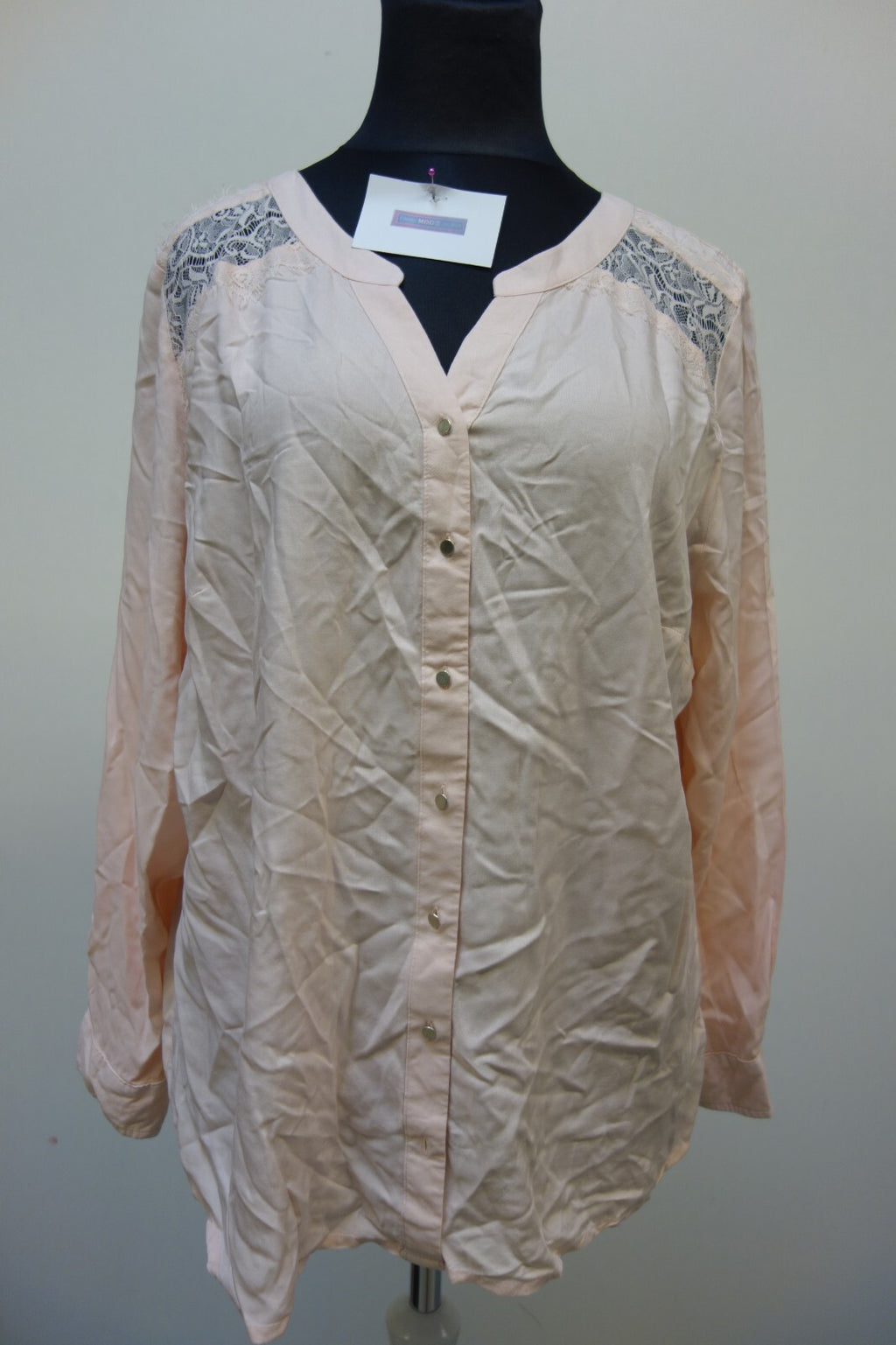 EK3296 Damen Bluse von Fair Lady, rosa, Gr. 480