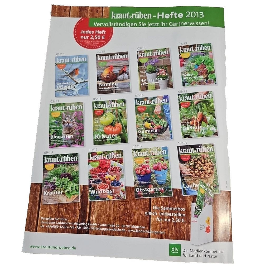 EB3490 Kraut und Rüben, 07/2014, biologisches Gärtnern und naturgemäßes Leben1