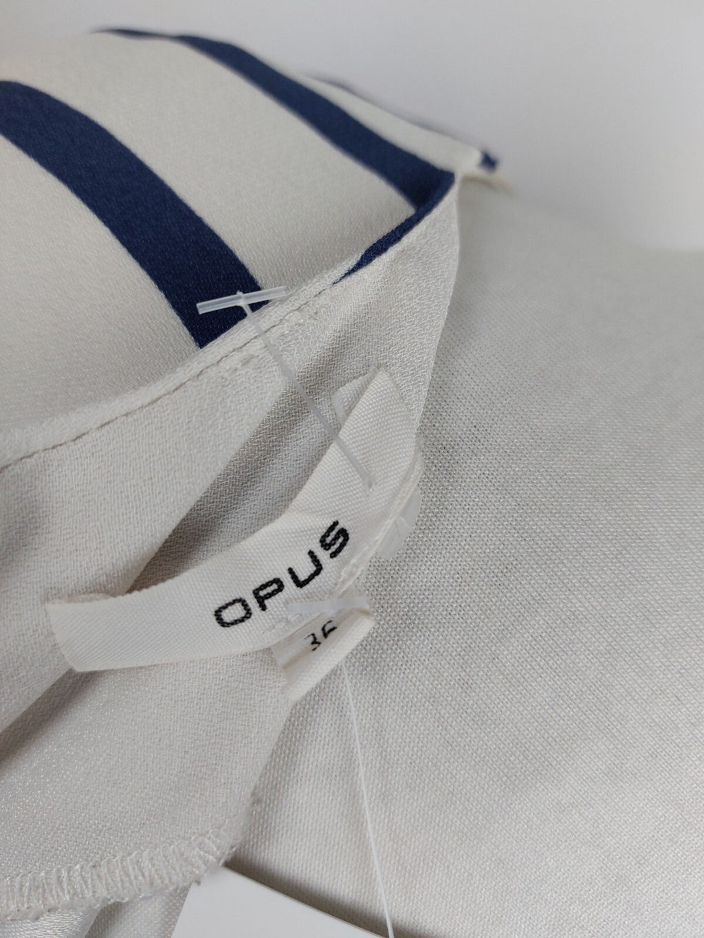 EK4702 Damen Shirt von Opus, blau/weiß, gestreift, gr. 365