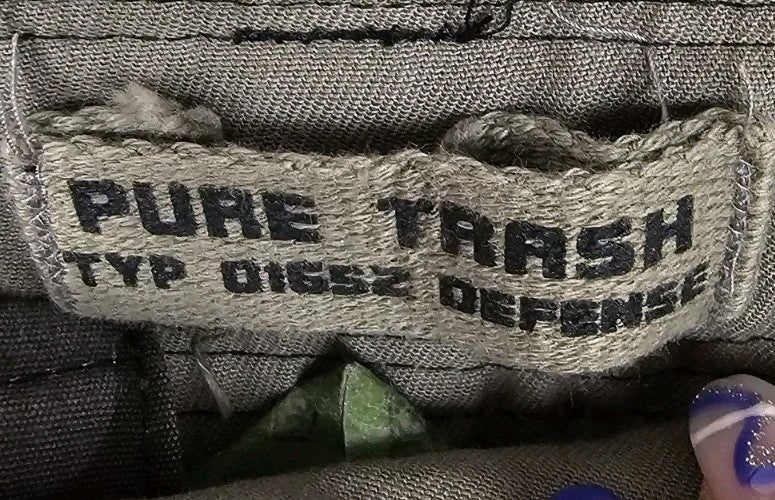 EK7289 Herren Hose Pure Trash Gr.3XL Camoflasch Grau1