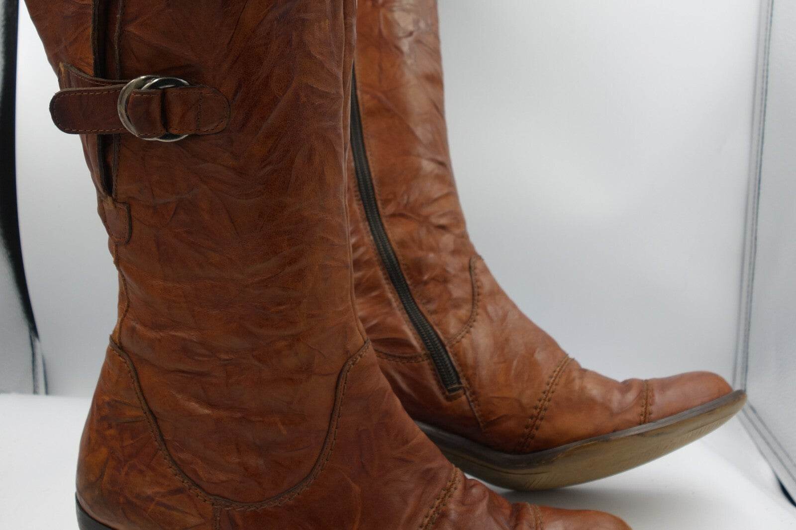 ES0663 Damen Stiefel von Paul Green, braun, Gr. 62