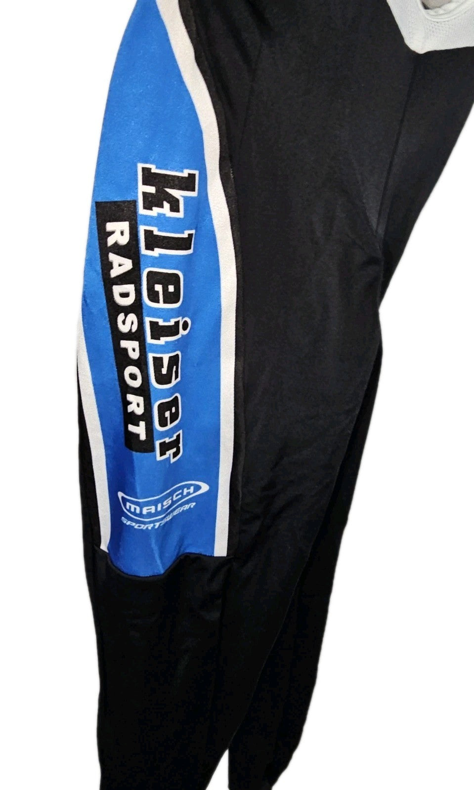 EK6157 Herren Radsport Anzug von Maisch , Weiß/Blau, Gr. 1643