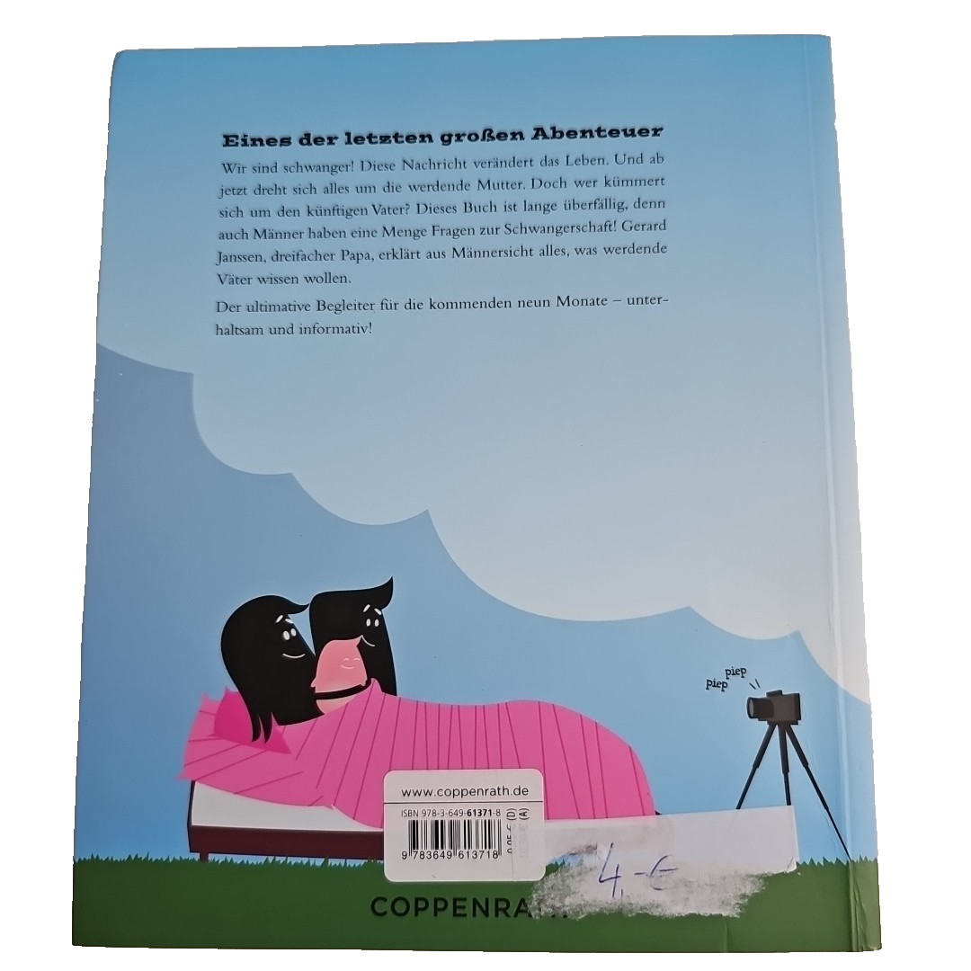 EB2937 Schwangerschaftsbuch für Männer von Gerard Janssen (2013, Taschenbuch)1