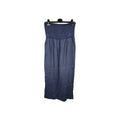 EK11123 Damen Hose Gr.L Blau Hosenbund 38cm0