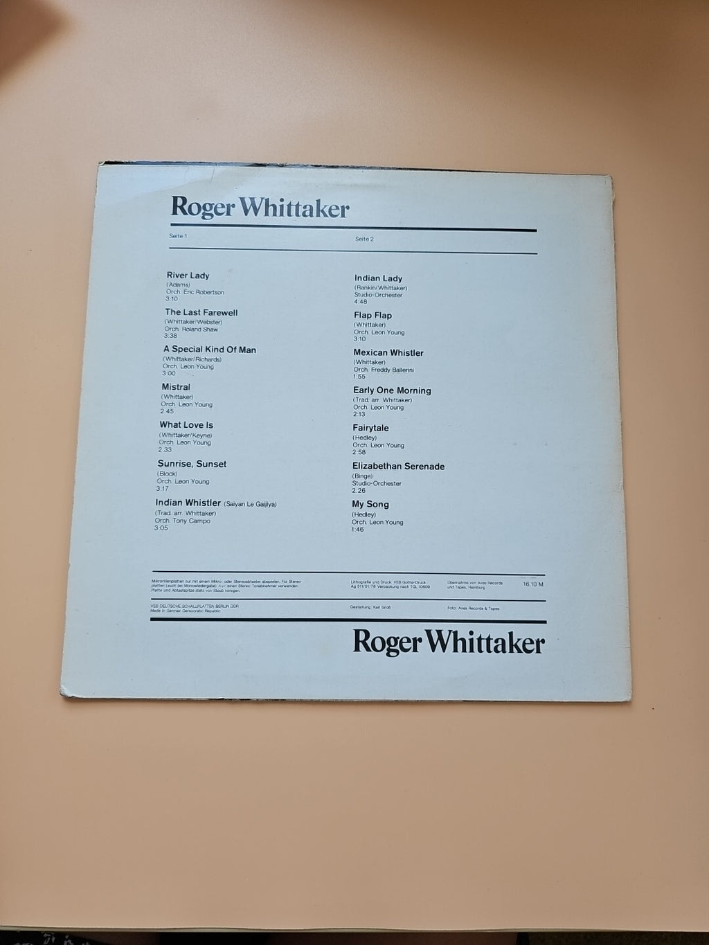 ROGER WIHITTAKER AMIGA.  2571