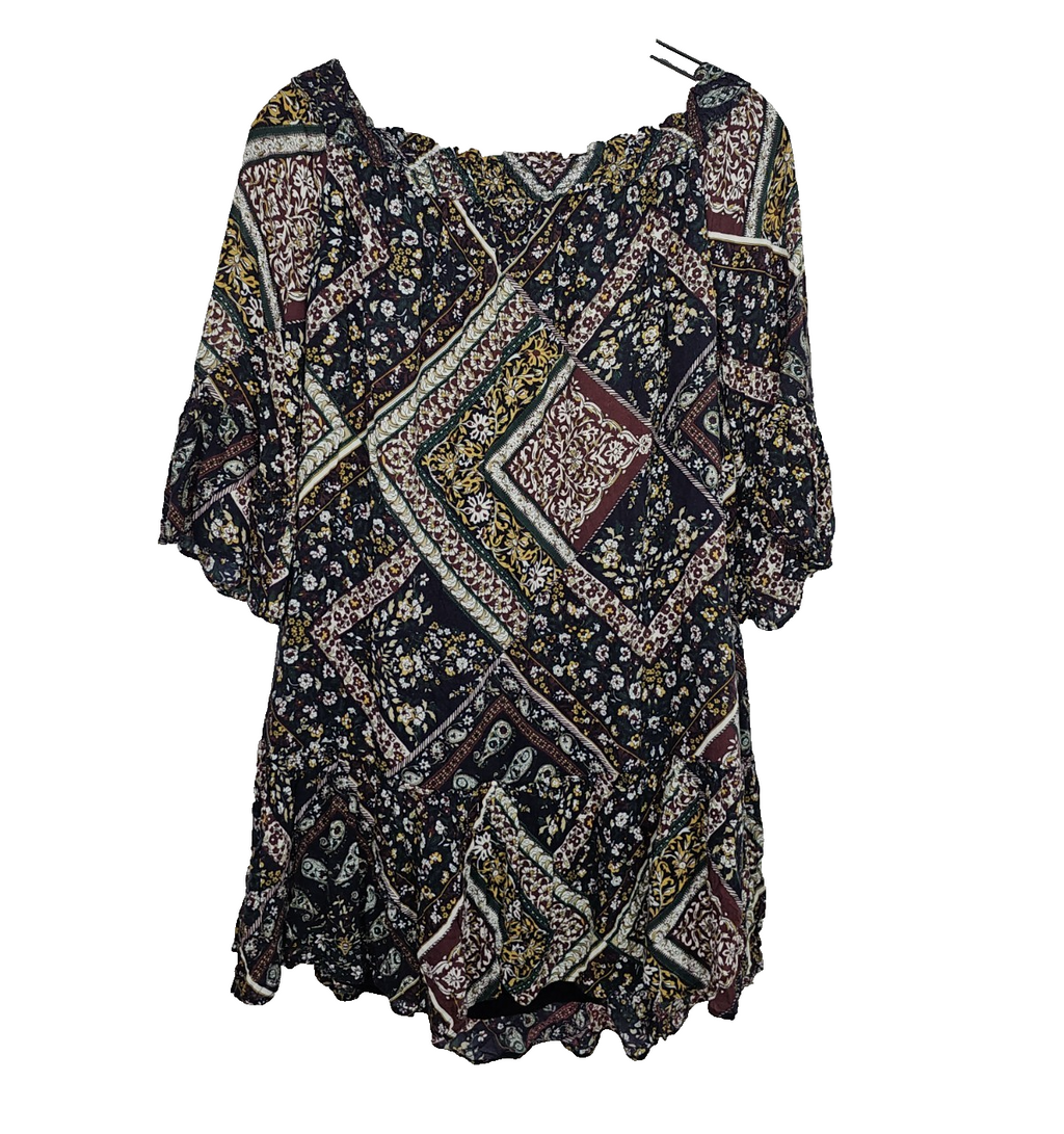 EK6412 Damen Kleid von Mango, Mehrfarbig,  Gr. M3
