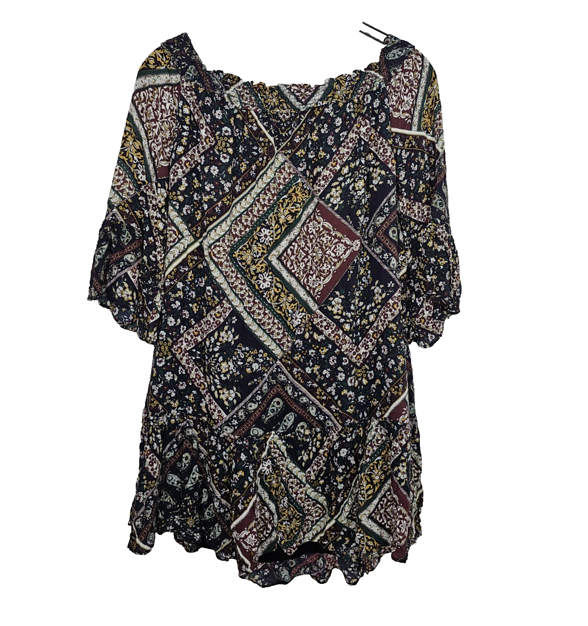 EK6412 Damen Kleid von Mango, Mehrfarbig,  Gr. M3