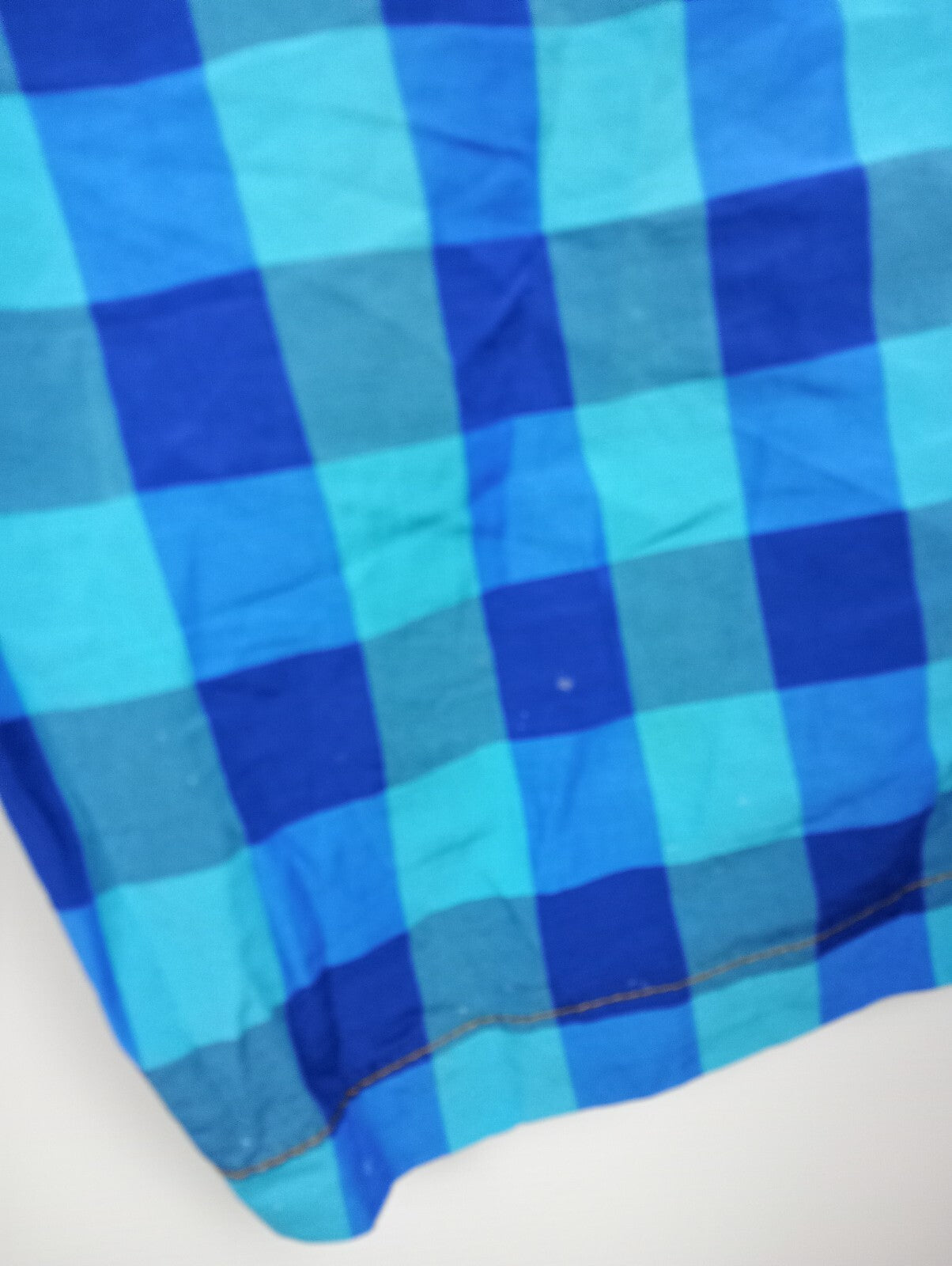 EK5247 Herren kurze Hose von Fotouhi, blau kariert, Gr. 3XL2