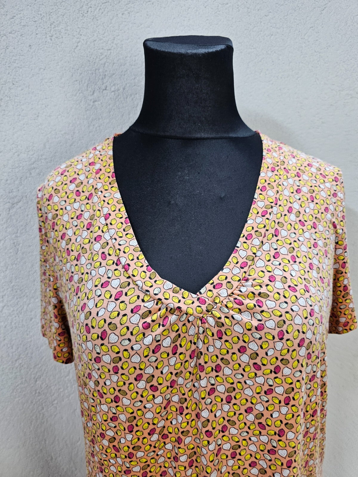 EK6138 Damen T-Shirt von Taifun, peach, Gr. 461