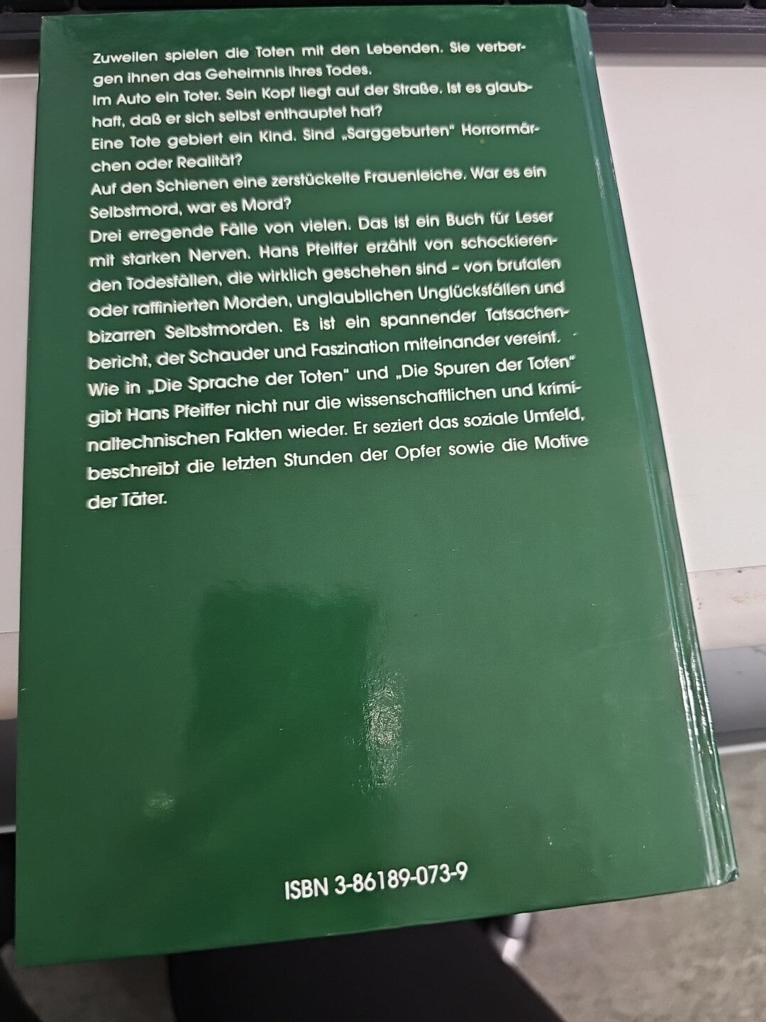 EB 756 Die Spiele der Toten. Ungeklärte Todesfälle auf dem Sezi... | Zustand gut1