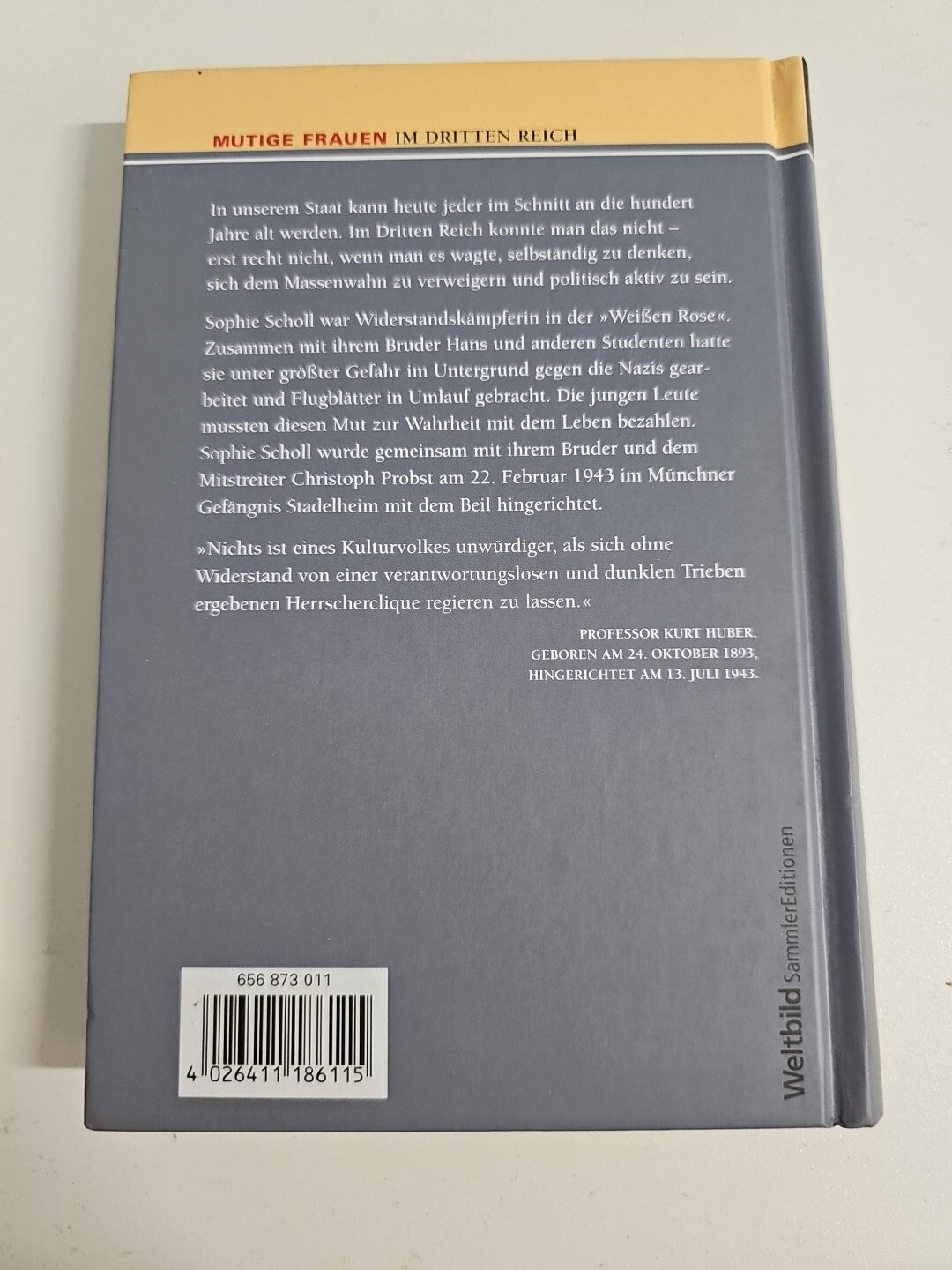 EB570 Das kurze Leben der Sophie Scholl 1
