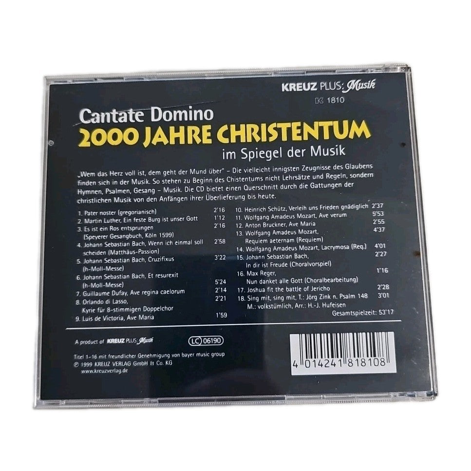 EB4048  Cantate Domino, 2000 Jahre Christentum im Spiegel der Musik 1